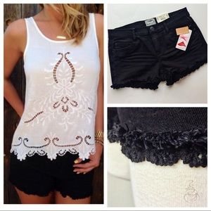 Flex Stretch Lace Shorts